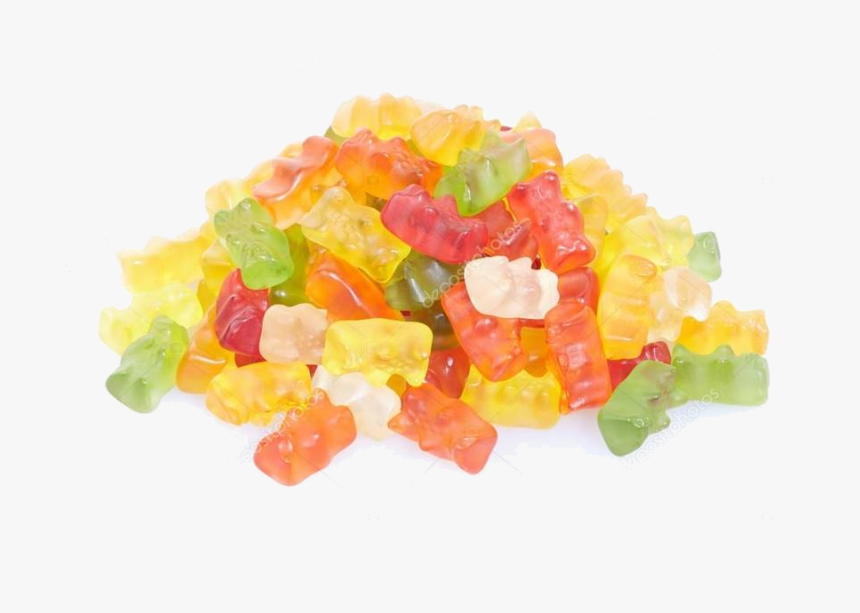 Gummy Bear Clipart Candy Turkish Delight Transparent - Gummy Bear, HD Png Download