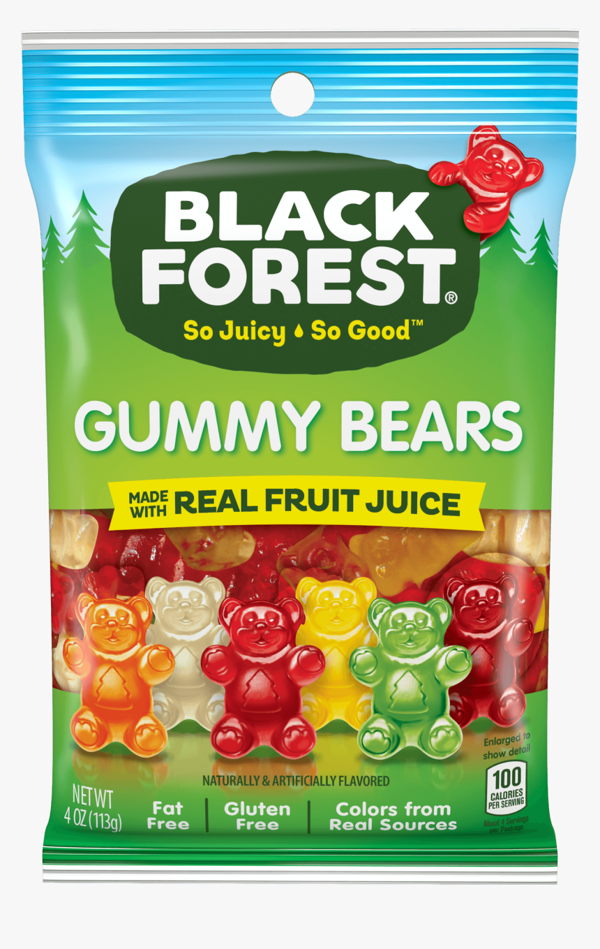 Black Forest Gummy Bears 9 Oz, HD Png Download