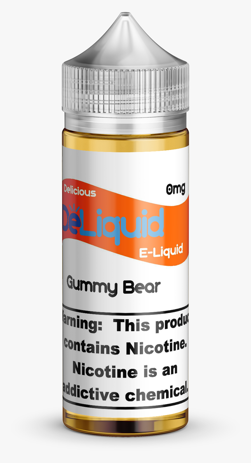 Deliquid Gummy Bear 120ml - Fortune Vapor, HD Png Download