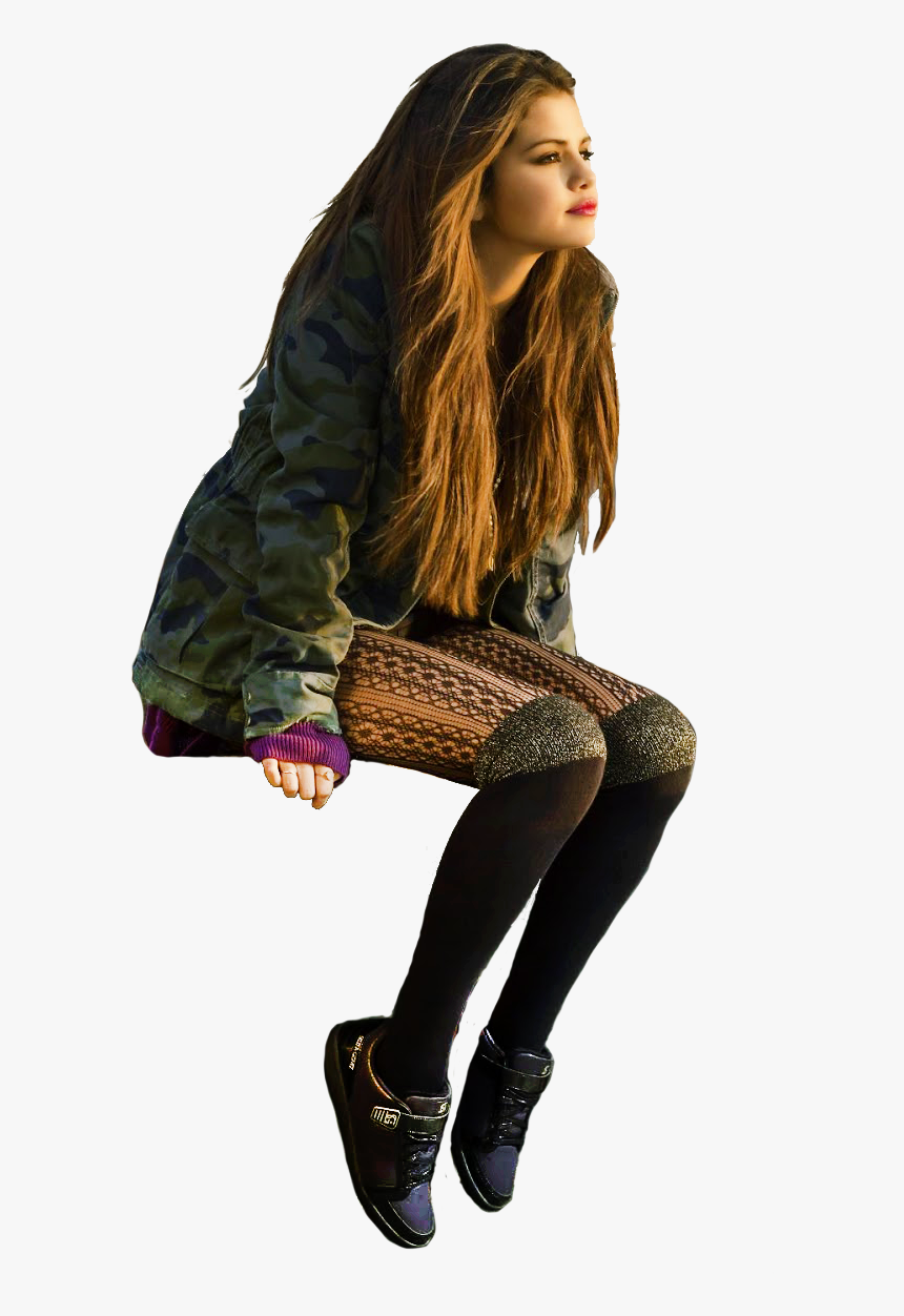 Selena Gomez Knee High Socks, HD Png Download