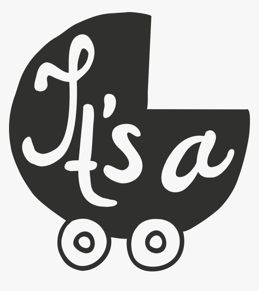 Its A Girl Word Art - Calligraphy, HD Png Download