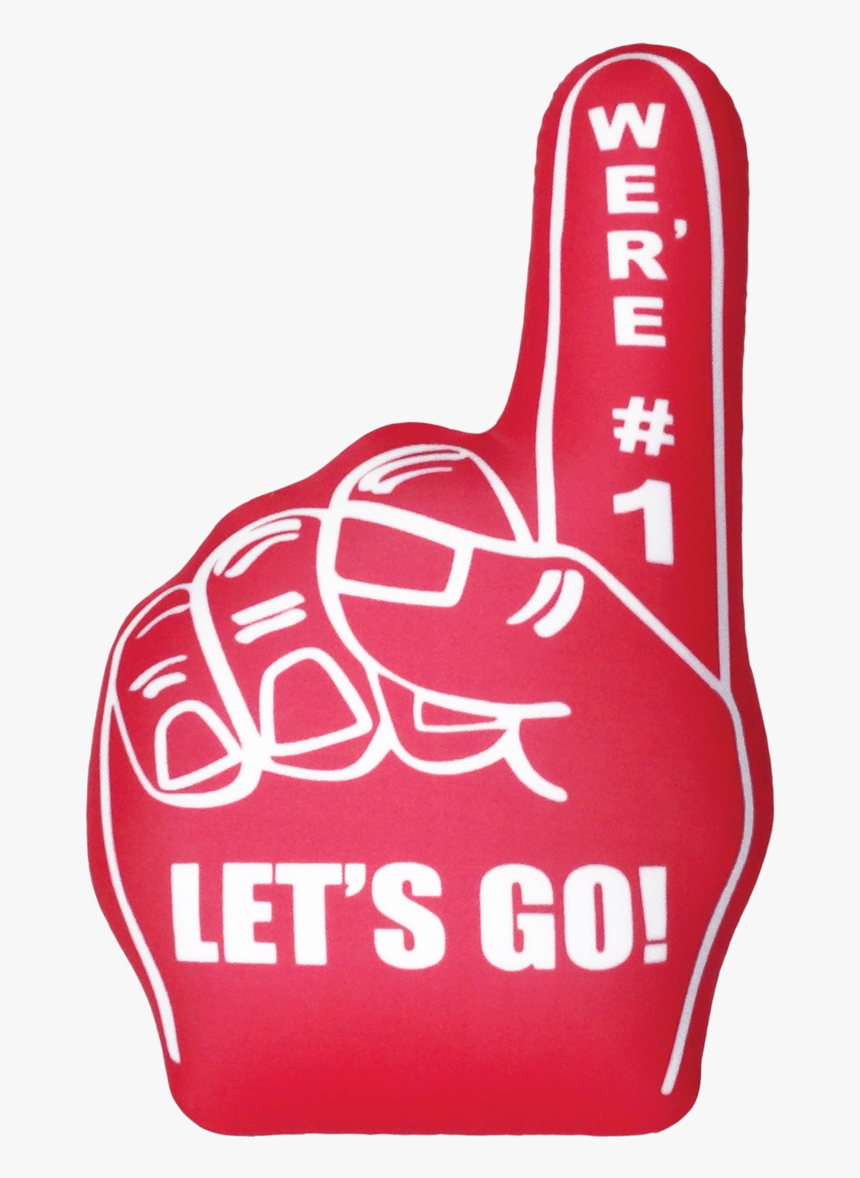 Foam Finger Png - Go Green Color War, Transparent Png