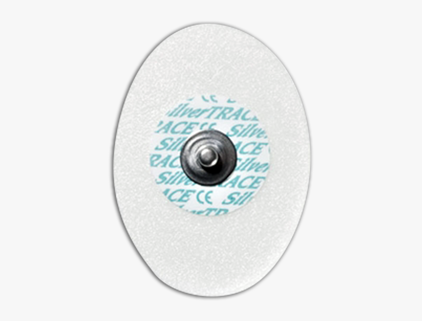 Ge Electrodes Silvertrace Disposable Foam Oval 5/strip - Circle, HD Png Download