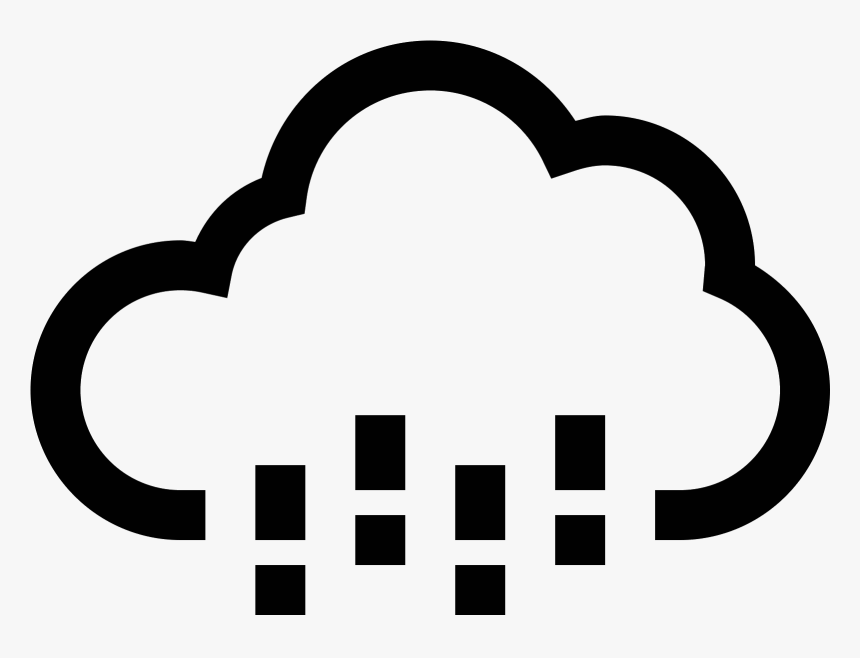 Transparent Rain Overlay Png - Vector Nube Png, Png Download