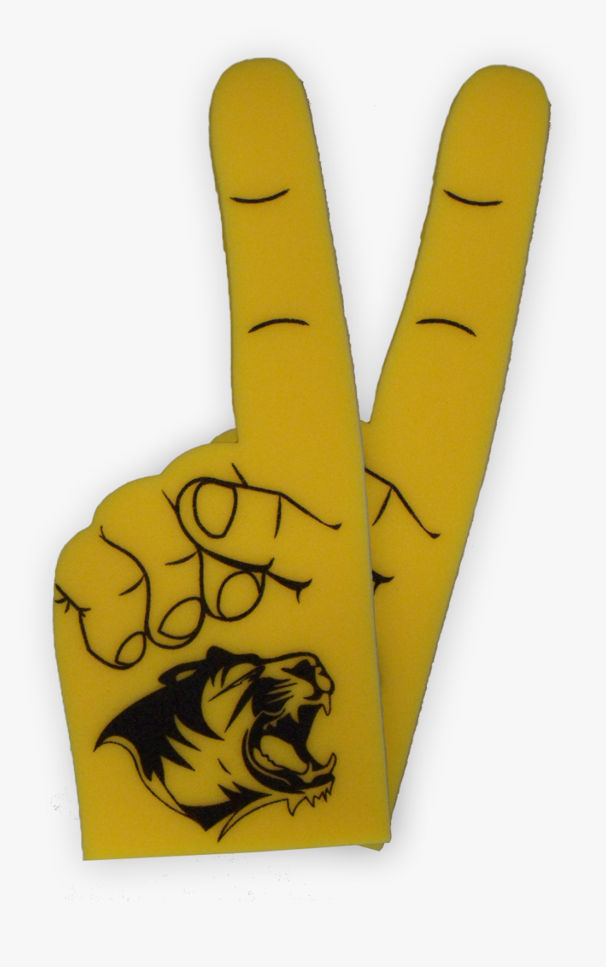 Foam Fingers - Lion, HD Png Download