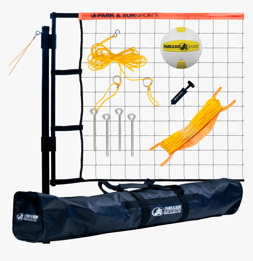 Park & Sun Tournament Flex Volleyball Net System - Volleyball Net, HD Png Download