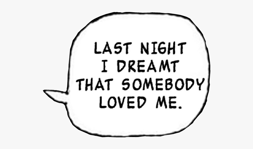 #dream #love #sleep #text #speech #bubble - Illustration, HD Png Download