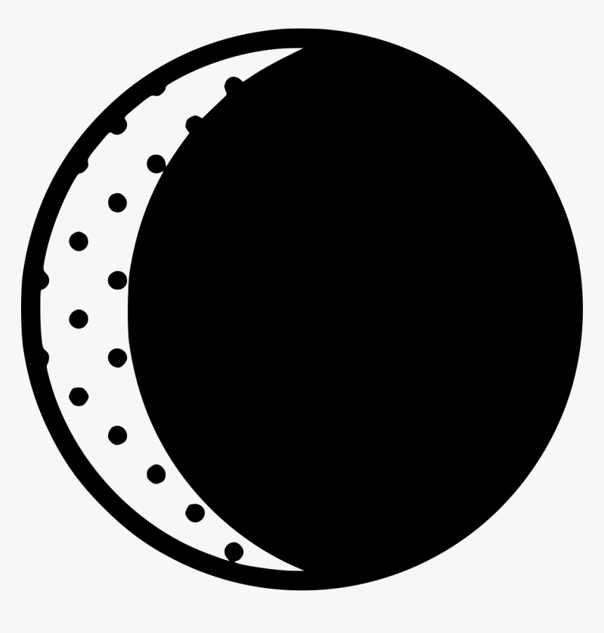 Waxing Crescent Moon - Moon, HD Png Download