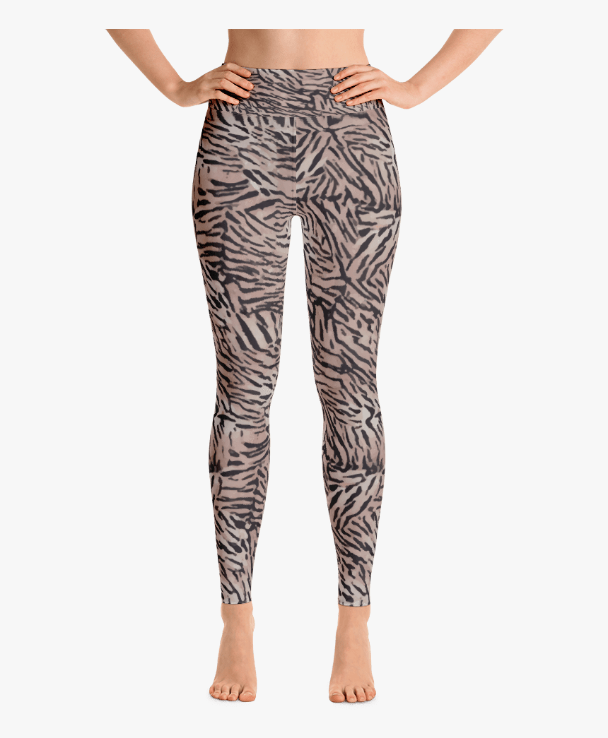 Tiger Stripes High Waist - Thanksgiving Leggings, HD Png Download
