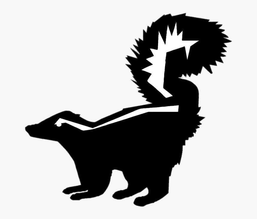 Skunk Silhouette - Skunk Decal, HD Png Download