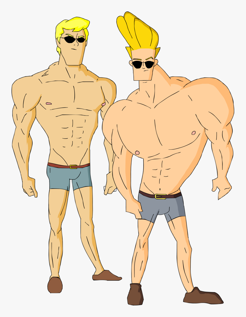 Fred And Johnny Sexy By Kim Possible333-d6fgjau - Johnny Bravo In Shorts, HD Png Download