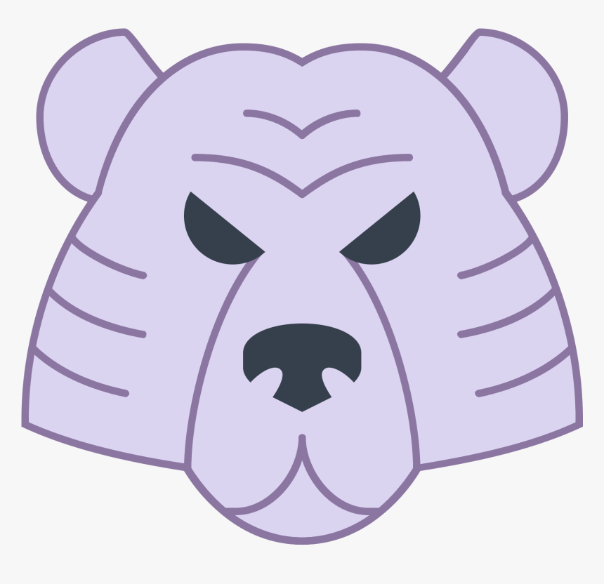 Vector Scratch Tiger Stripes - Bear Kawaii, HD Png Download
