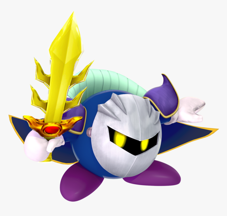 Meta Knight Return To Dreamland Style Render By Nibroc - Return To Dreamland Meta Knight, HD Png Download