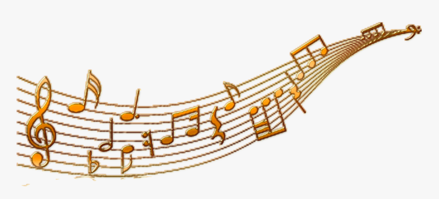 Music Notes Png Transparent - Music Notes Png Colour, Png Download