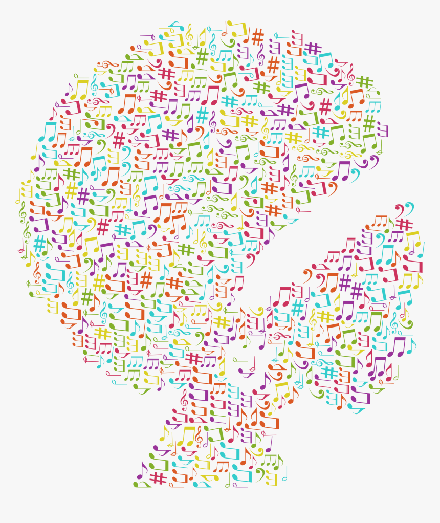 American Woman Musical Notes No Background, HD Png Download