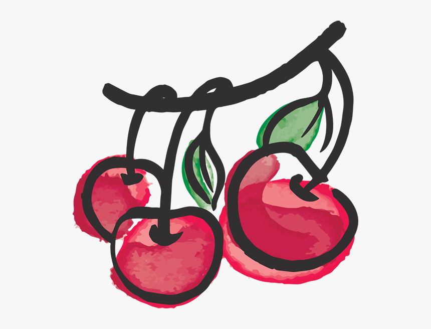 Fruits Illustration Png - Fruit Illustration Png, Transparent Png