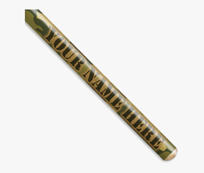 Camouflage Personalized Drumsticks - Brass, HD Png Download