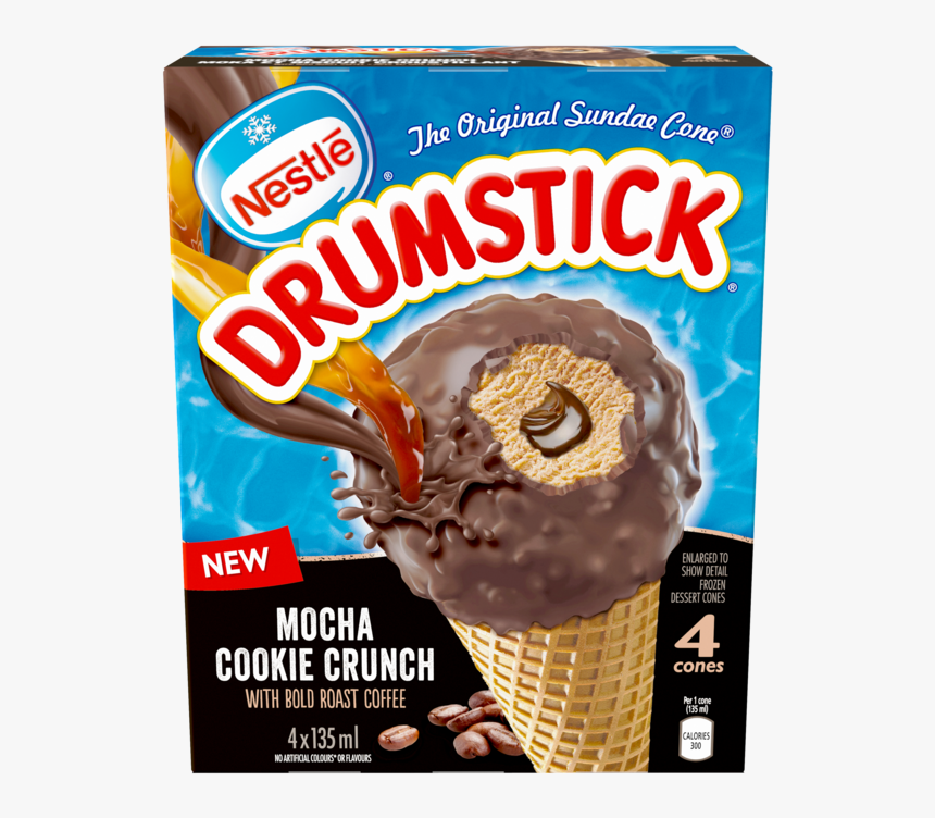 Alt Text Placeholder - Drumstick Mocha Cookie Crunch, HD Png Download