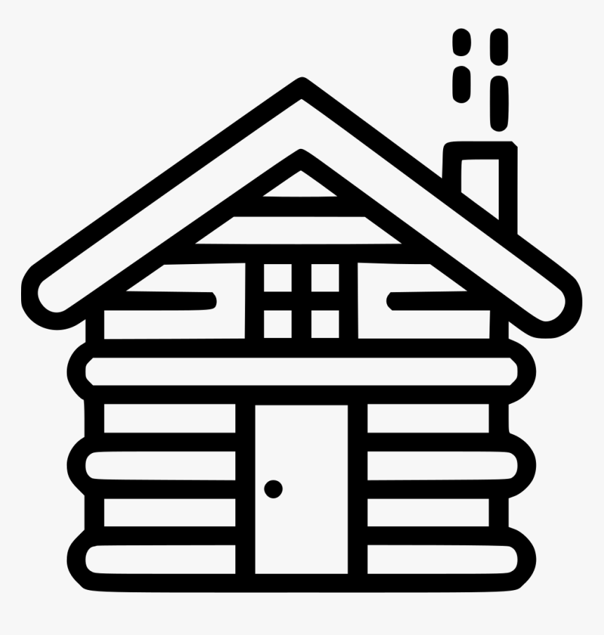 Cabin Icon Png, Transparent Png