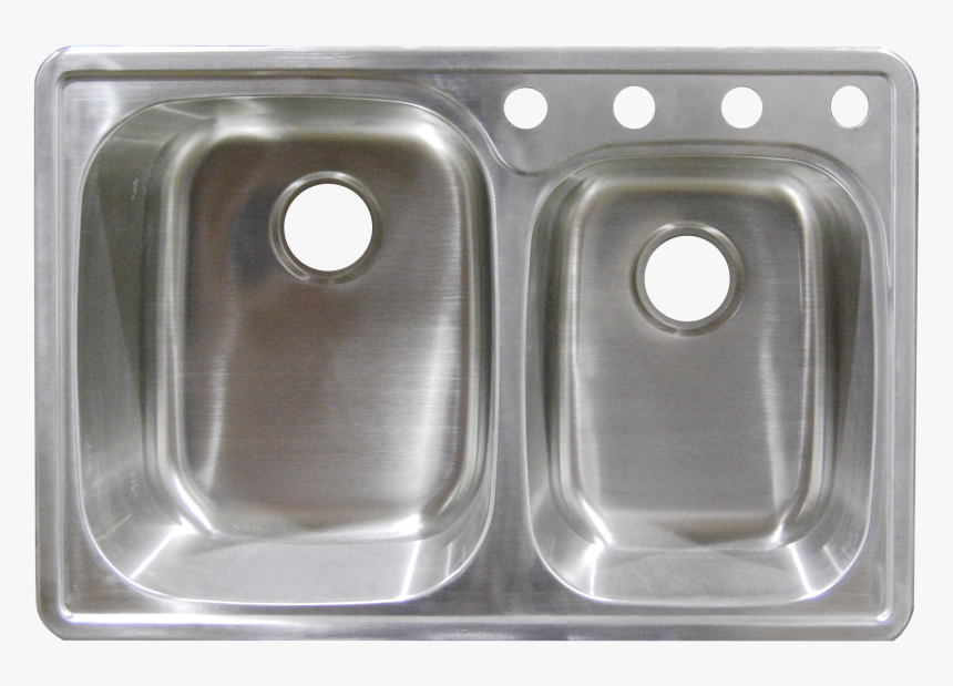 Steel Tap Stainless Top Sink Plumbing Fixtures Clipart - Sink, HD Png Download