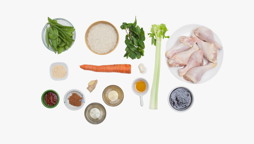 Sweet & Sour Bbq Drumsticks With Snow Pea, Carrot & - Chicken Meat, HD Png Download