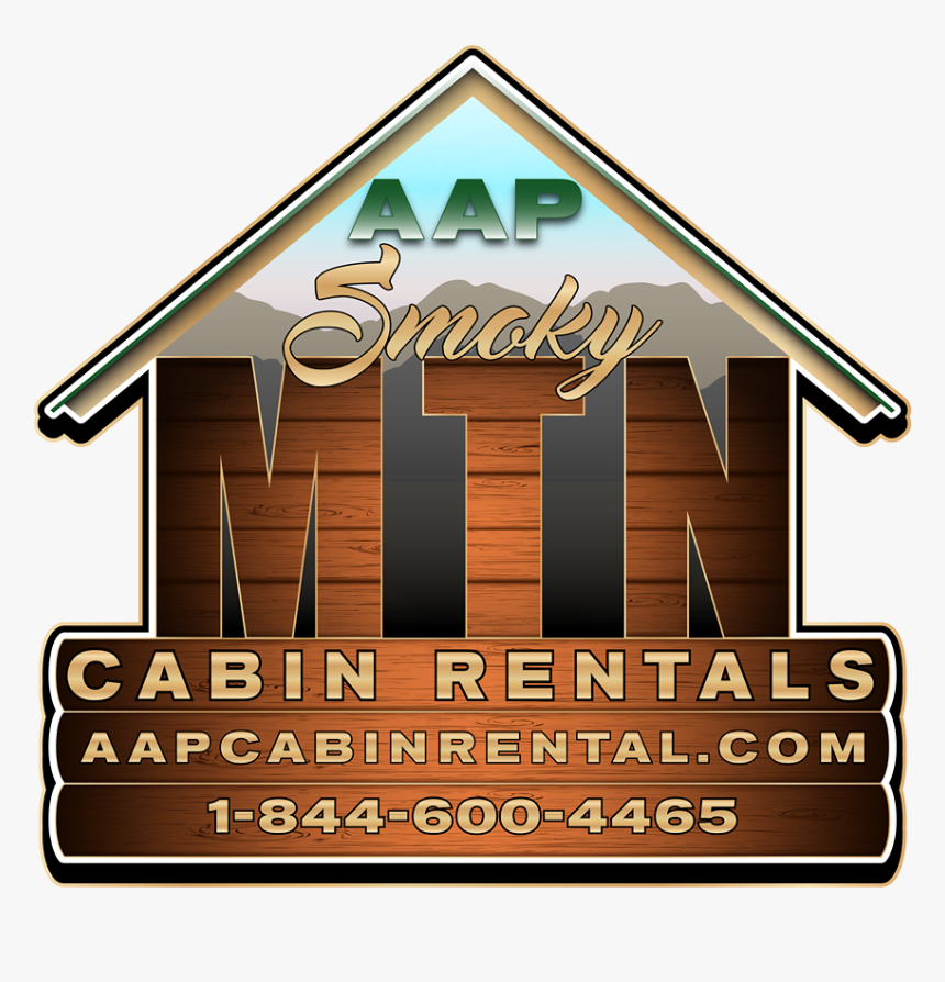 Log Cabin Rentals In The Great Smoky Mountains Area - Poster, HD Png Download