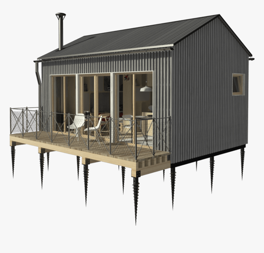 One Room Hut Cottage, HD Png Download