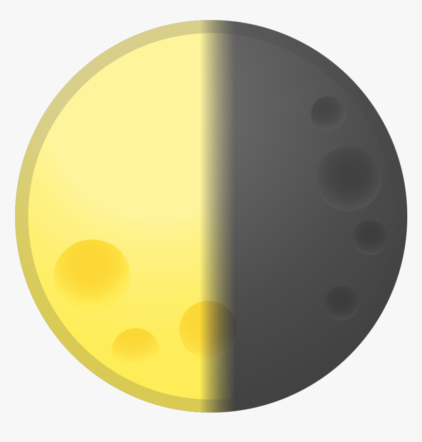 Last Quarter Moon Icon - Luna Ultimo Quarto Png, Transparent Png