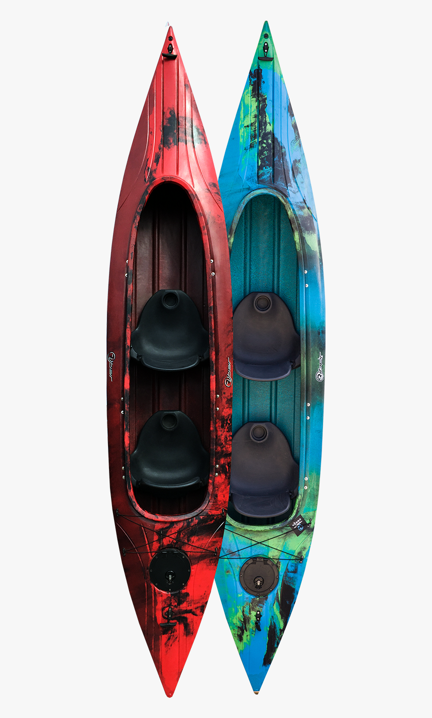 Two Man Sit In Kayak - Sea Kayak, HD Png Download