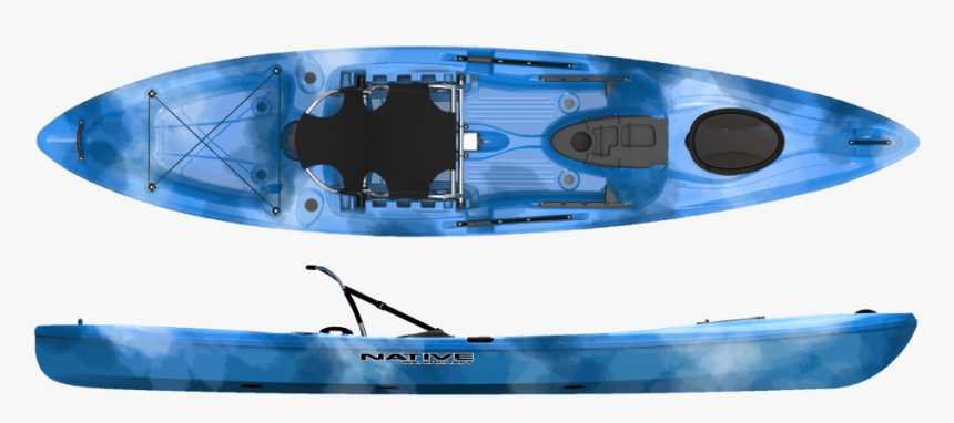 Manta Ray Png -native Watercraft Manta Ray 12 Xt - Hurricane Kayaks Sweetwater 126, Transparent Png