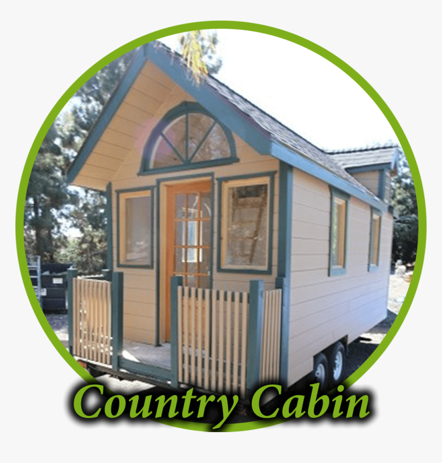 Country Cabin Circle - Cottage, HD Png Download