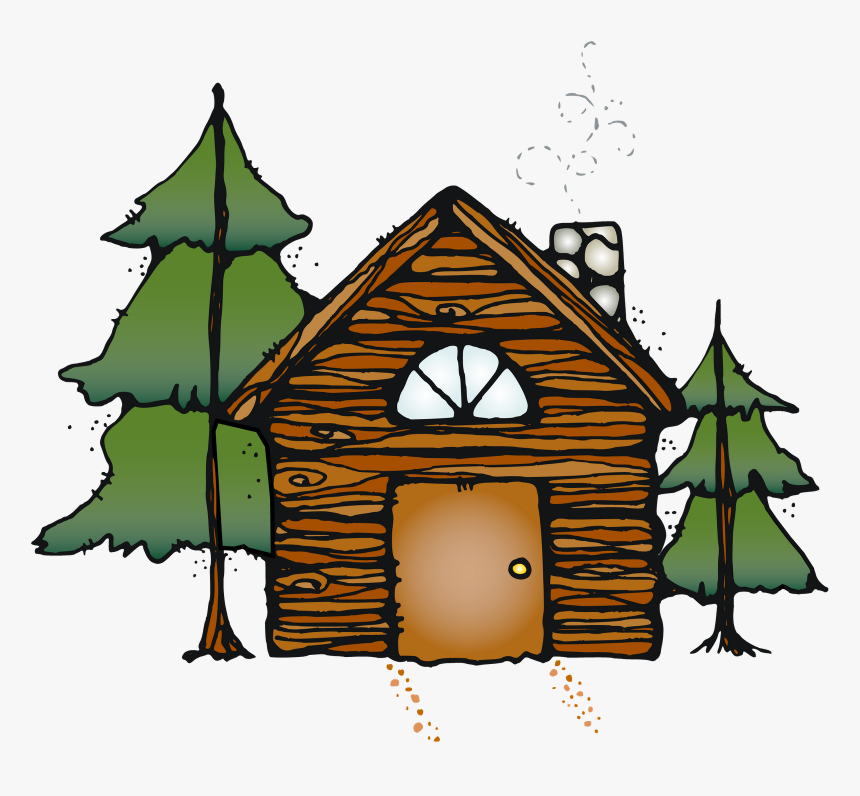 Log Cabin Clip Art - Cabin Clip Art Transparent, HD Png Download