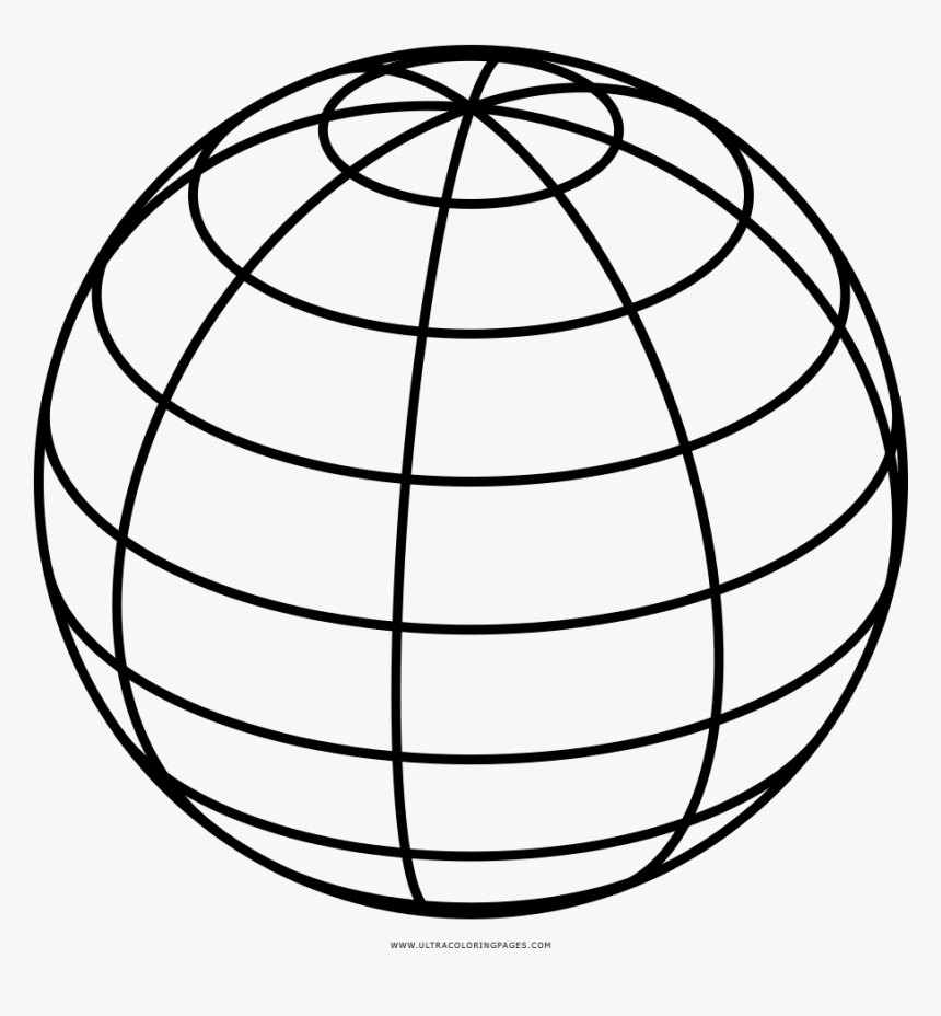 Vector Black And White Page Ultra Pages - Globe Vector, HD Png Download