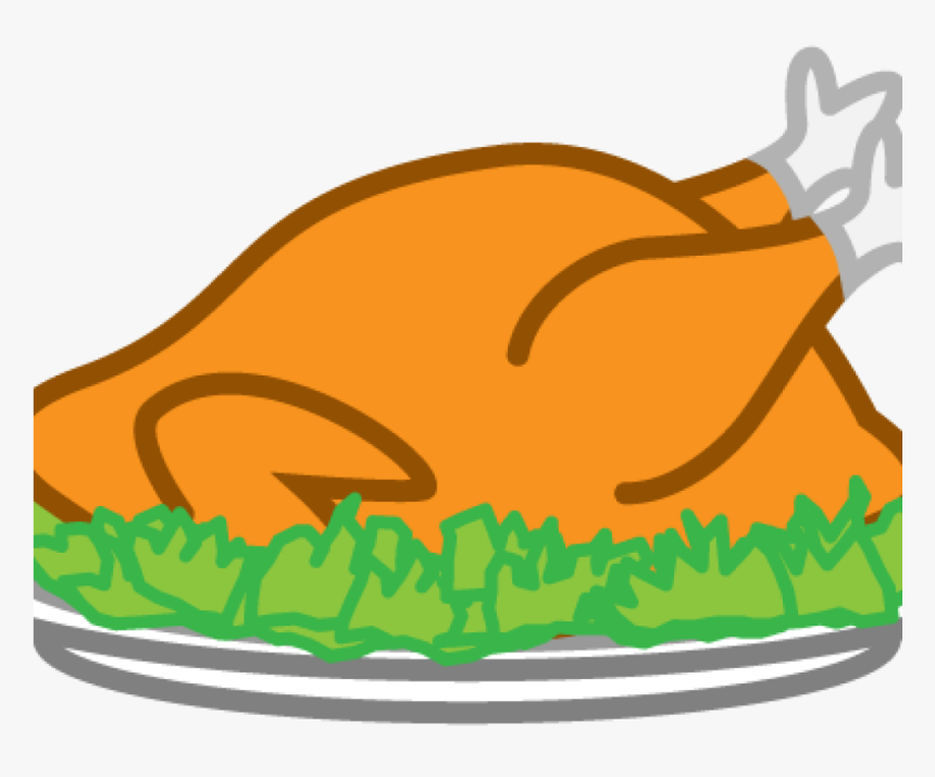 Transparent Turkey Clipart Png - Cooked Turkey Clipart, Png Download