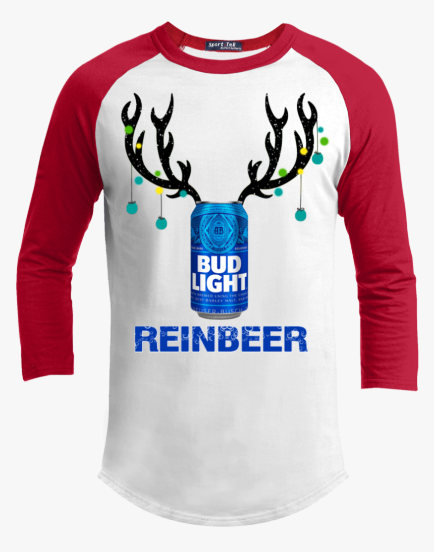 Bud Light Reinbeer Logo - Bud Light Christmas Shirt, HD Png Download