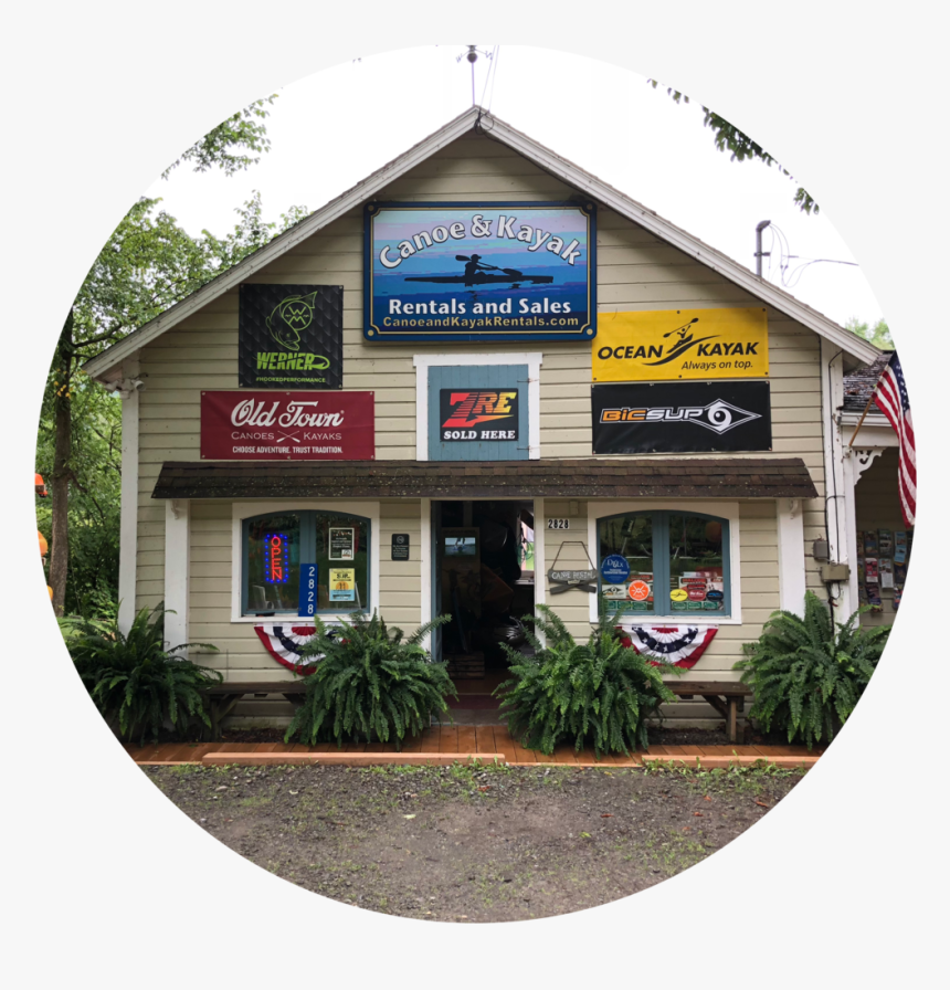 Front Of Shop 2018 Circle - House, HD Png Download