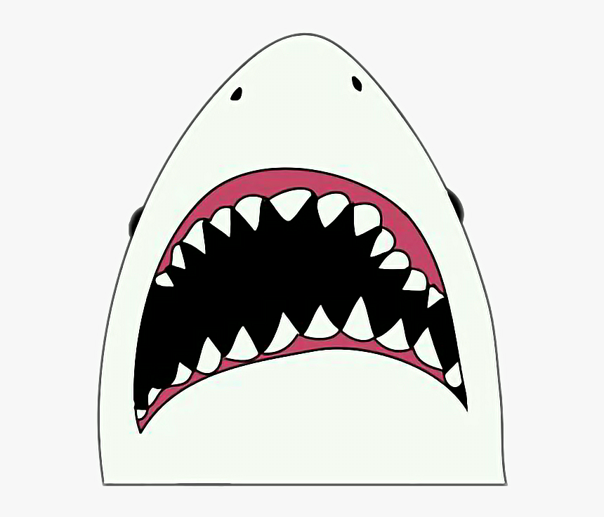 Jaws New Sticker Enjoy Good Night Sweet Dreams - Shark Sticker, HD Png Download