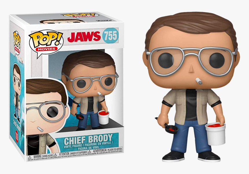 Jaws Chief Brody Pop, HD Png Download