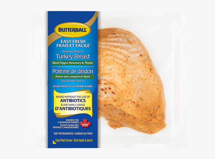 Butterball Turkey Breast Bone, HD Png Download