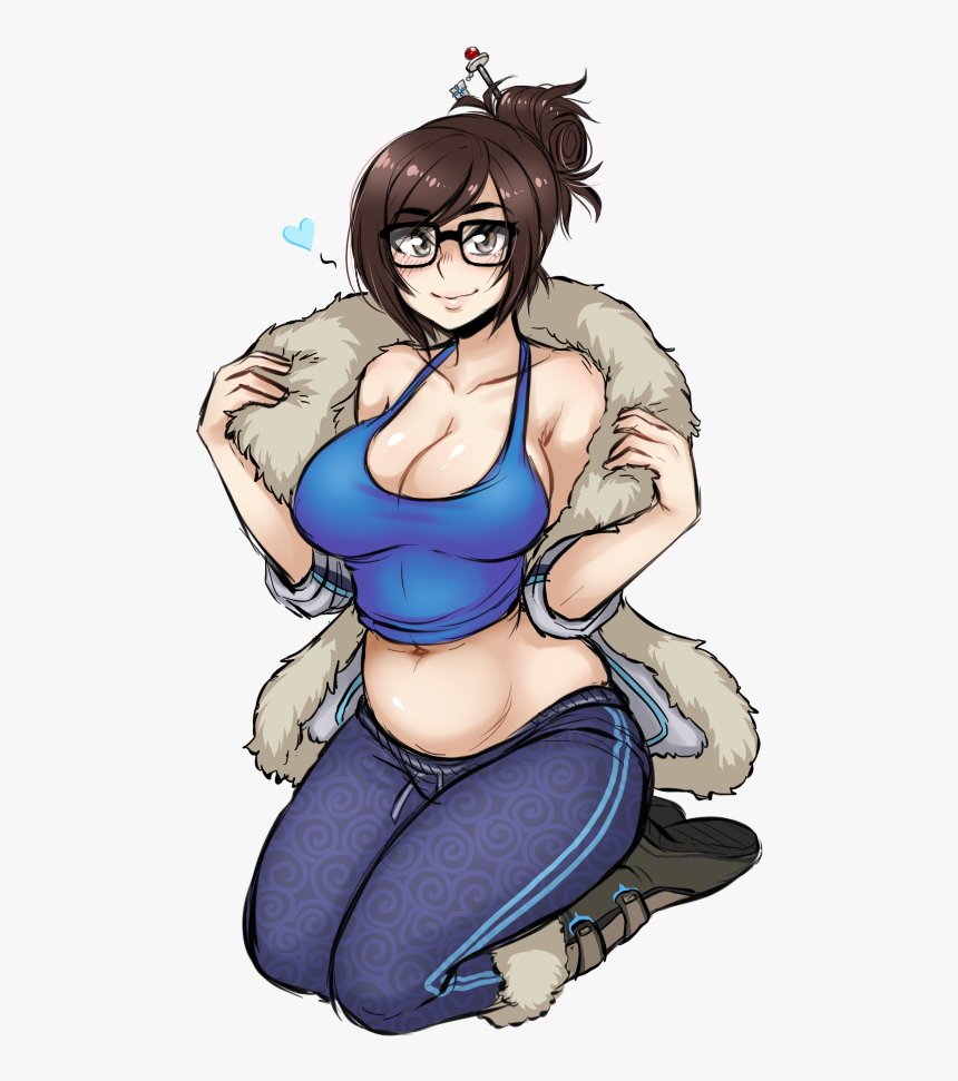 Mei Drawn By Spewing Mews - Mei One Finger Selfie, HD Png Download
