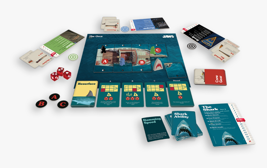 Ravensburger Jaws Board Game, HD Png Download