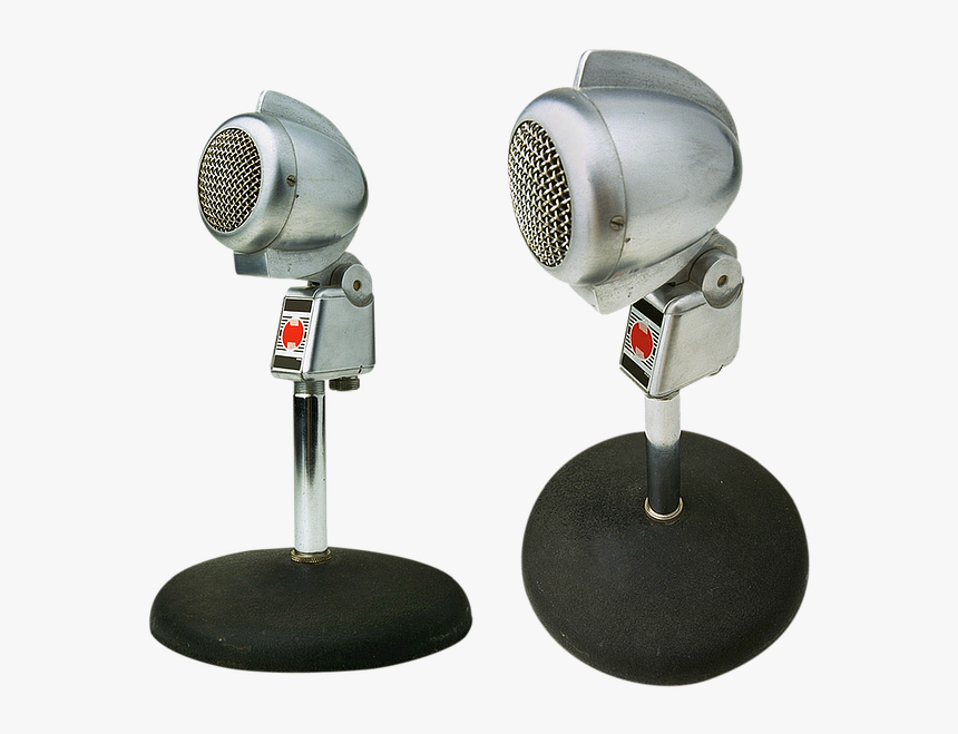 Microphones, Radio, Sound, Reportage, Broadcast - Microphone, HD Png Download