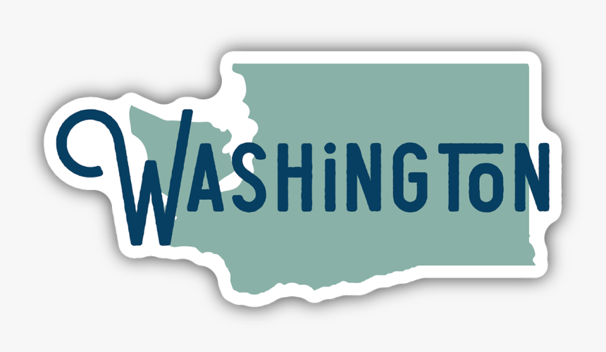 Washington State Sticker - Graphic Design, HD Png Download
