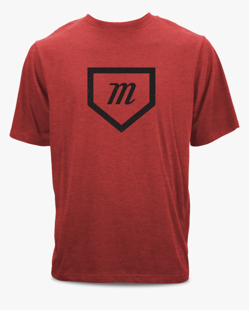 Tri Blend Short Sleeve Graphic T Shirt With A Marucci - Marucci Shirt, HD Png Download