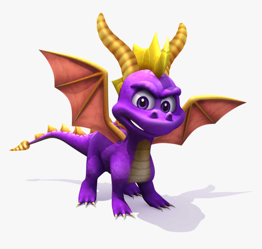 Spyro The Dragon Png - Spyro The Dragon Crash Bandicoot, Transparent Png