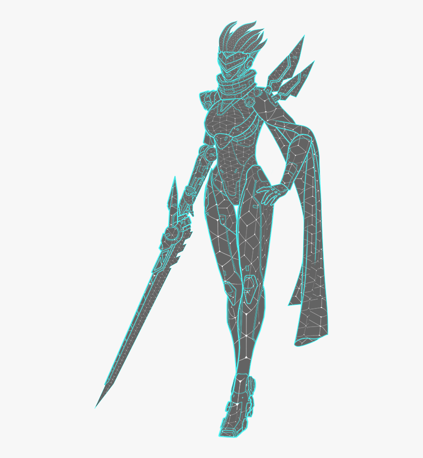Zero Pulse Blade Full-length Energy Blade Allows For - Illustration, HD Png Download
