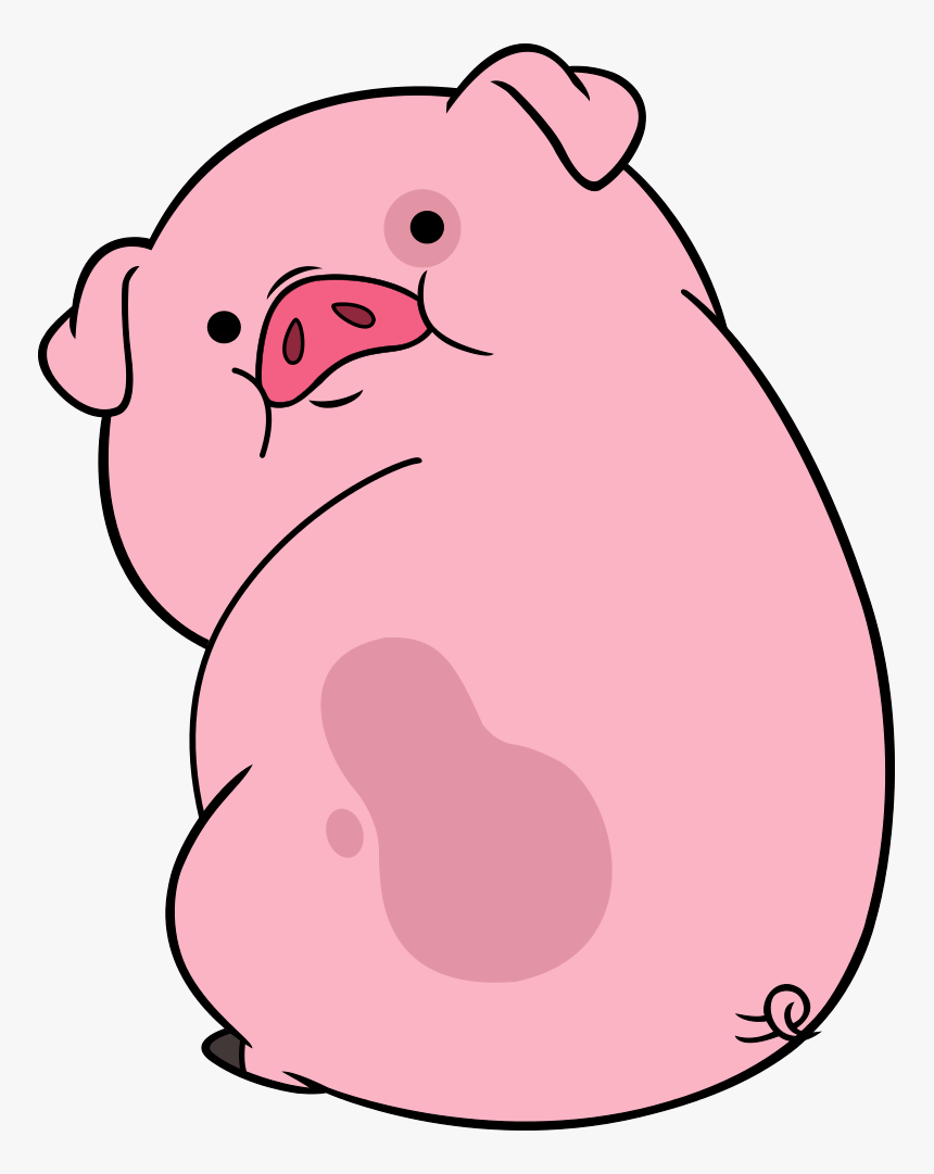 Drawn Pig Gravity Falls - Gravity Falls Pig Png, Transparent Png