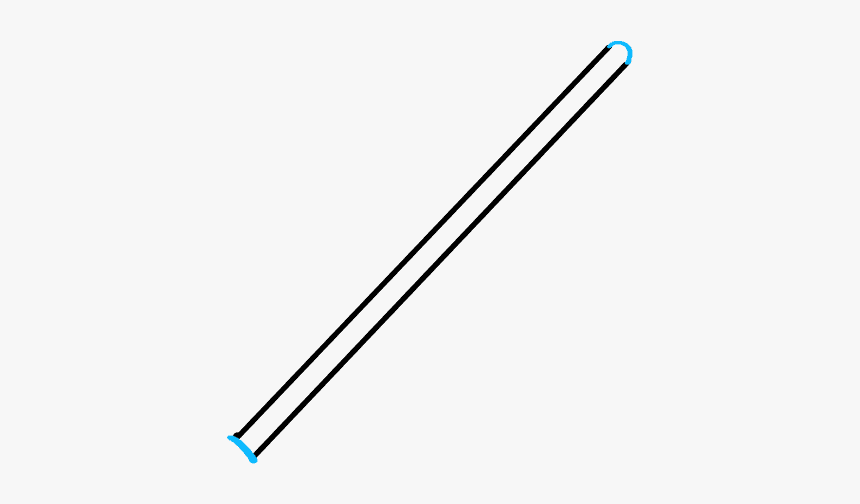How To Draw Lightsaber - Slope, HD Png Download