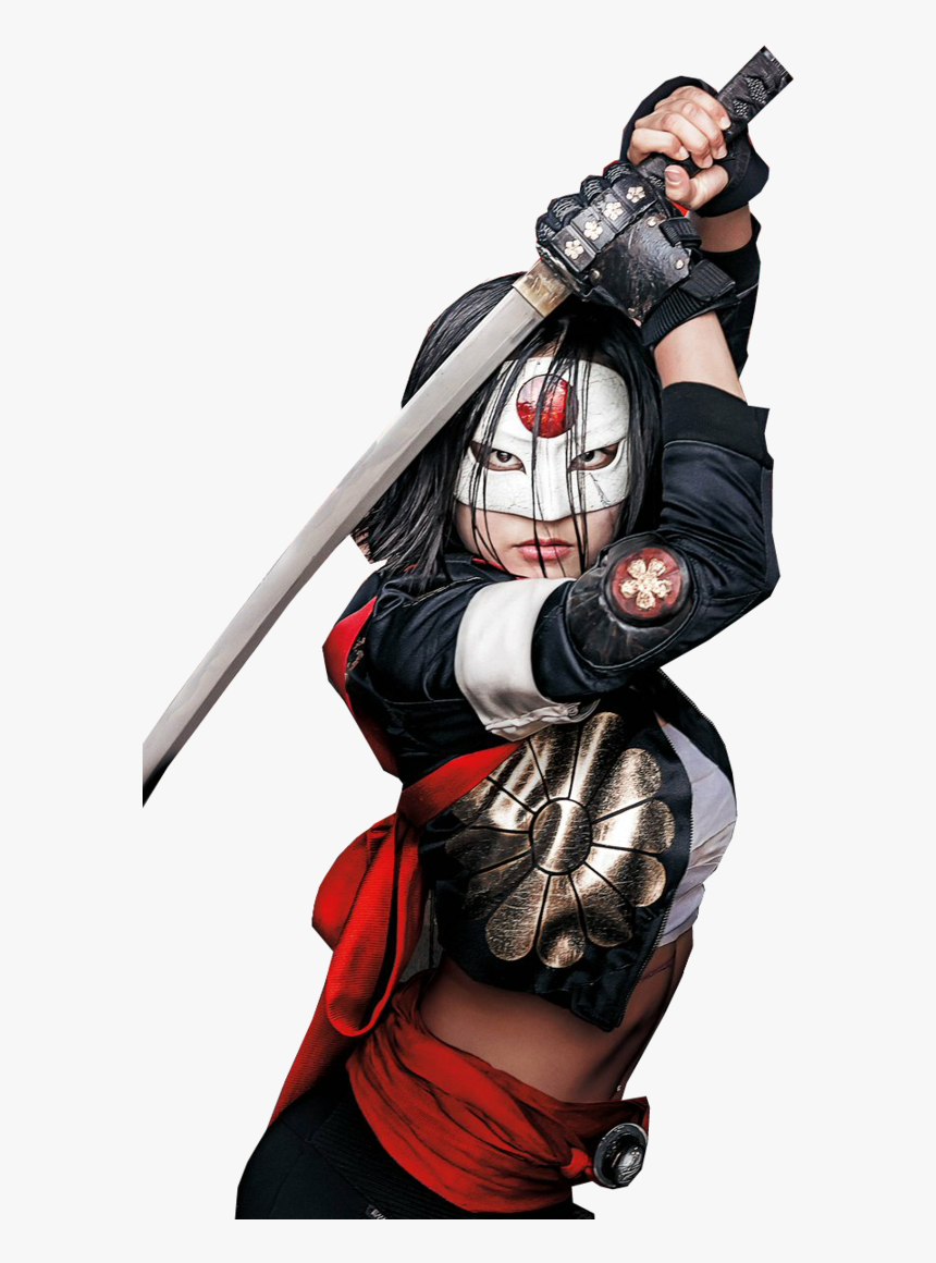 Png Esquadrão Suicida - Katana Y Harley Quinn, Transparent Png