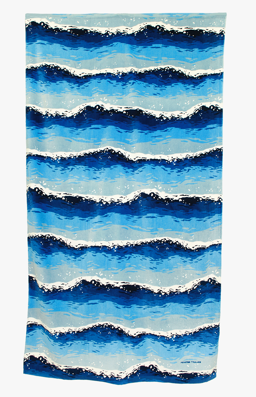 Printed Village Beach Towel - Beach Towel Transparent Background, HD